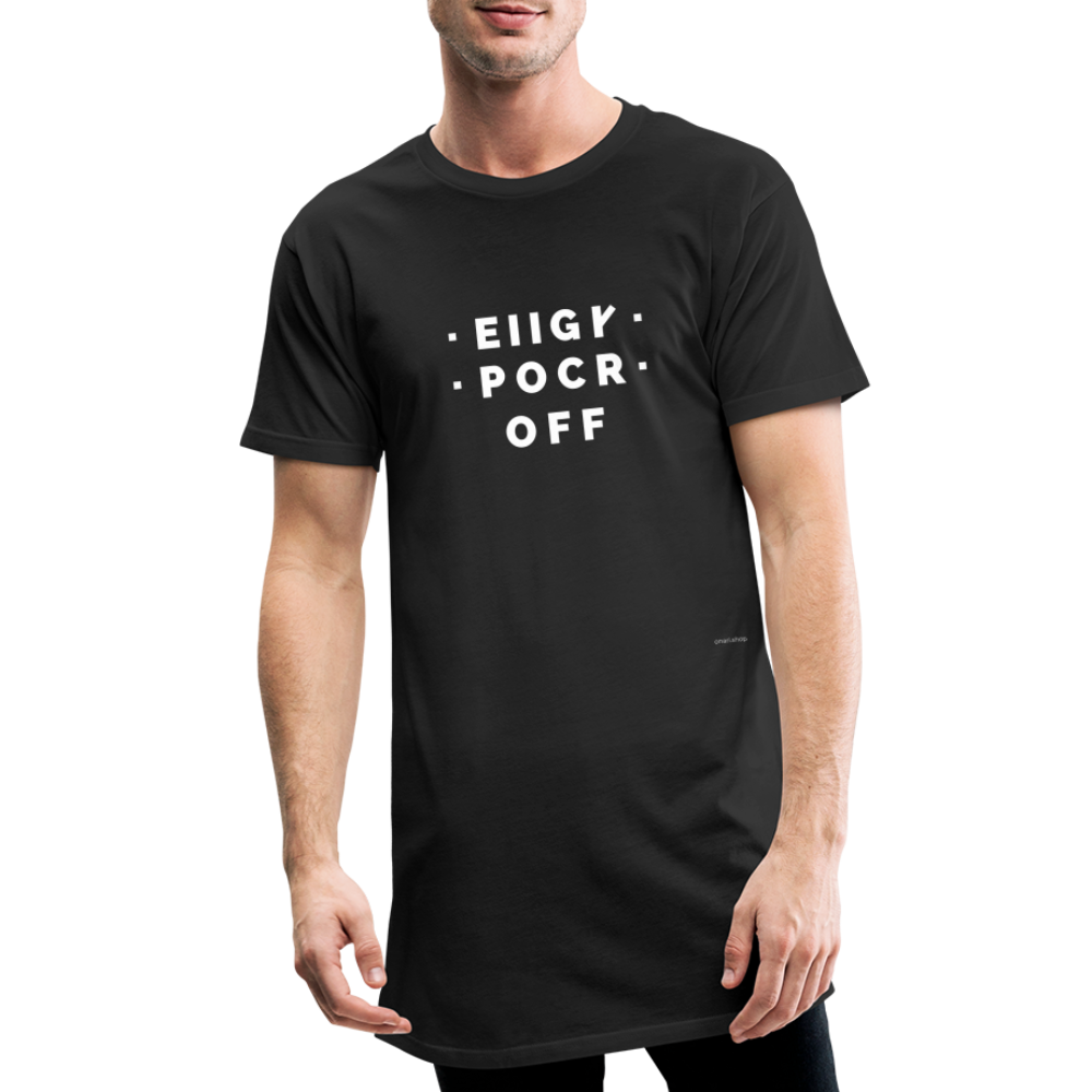 F**k Off - T-shirt long Homme - noir