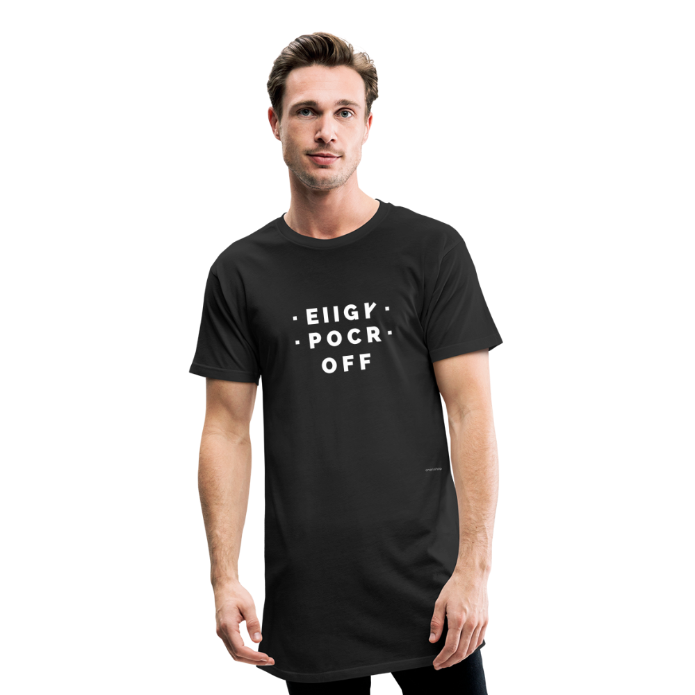 F**k Off - T-shirt long Homme - noir