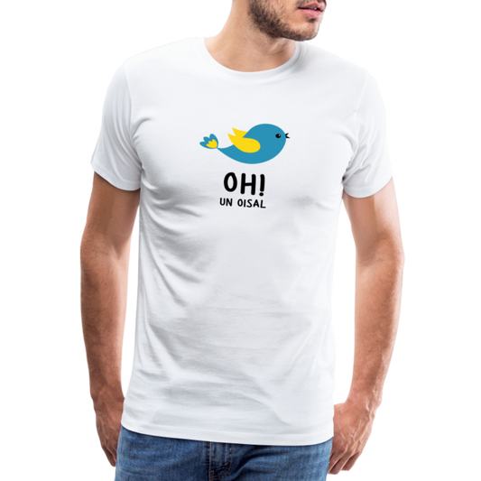 T-shirt Homme - OH! Un oisal - blanc