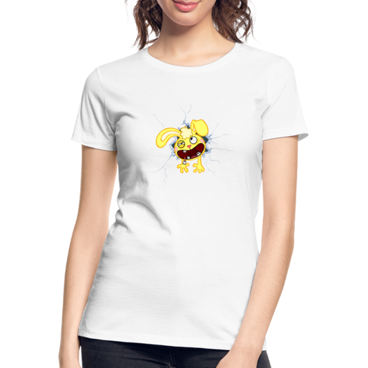 Cuddles dans un mur - Happy Tree Friends - T-shirt bio Femme - blanc