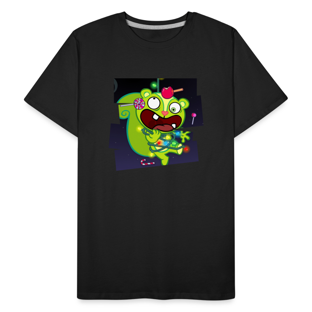 Nutty Bonbons - Happy Tree Friends - T-shirt bio Homme - noir