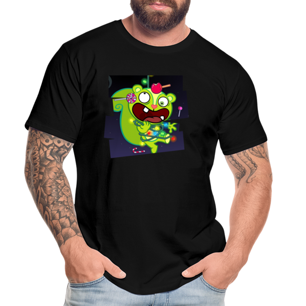 Nutty Bonbons - Happy Tree Friends - T-shirt bio Homme - noir