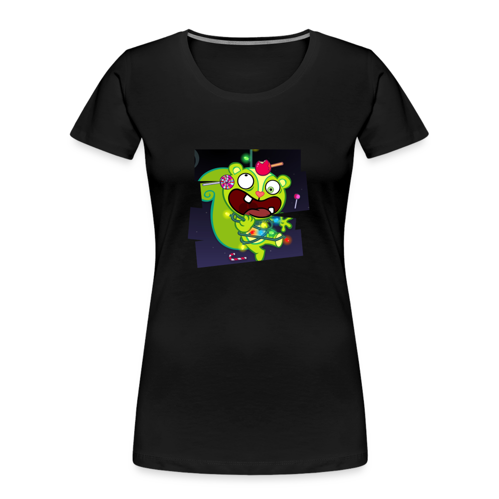 Nutty - Happy Tree Friends - T-shirt bio Femme - noir