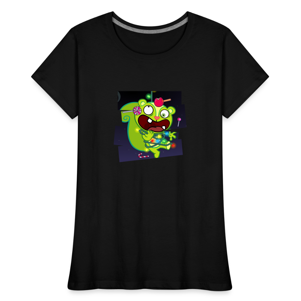 Nutty - Happy Tree Friends - T-shirt bio Femme - noir