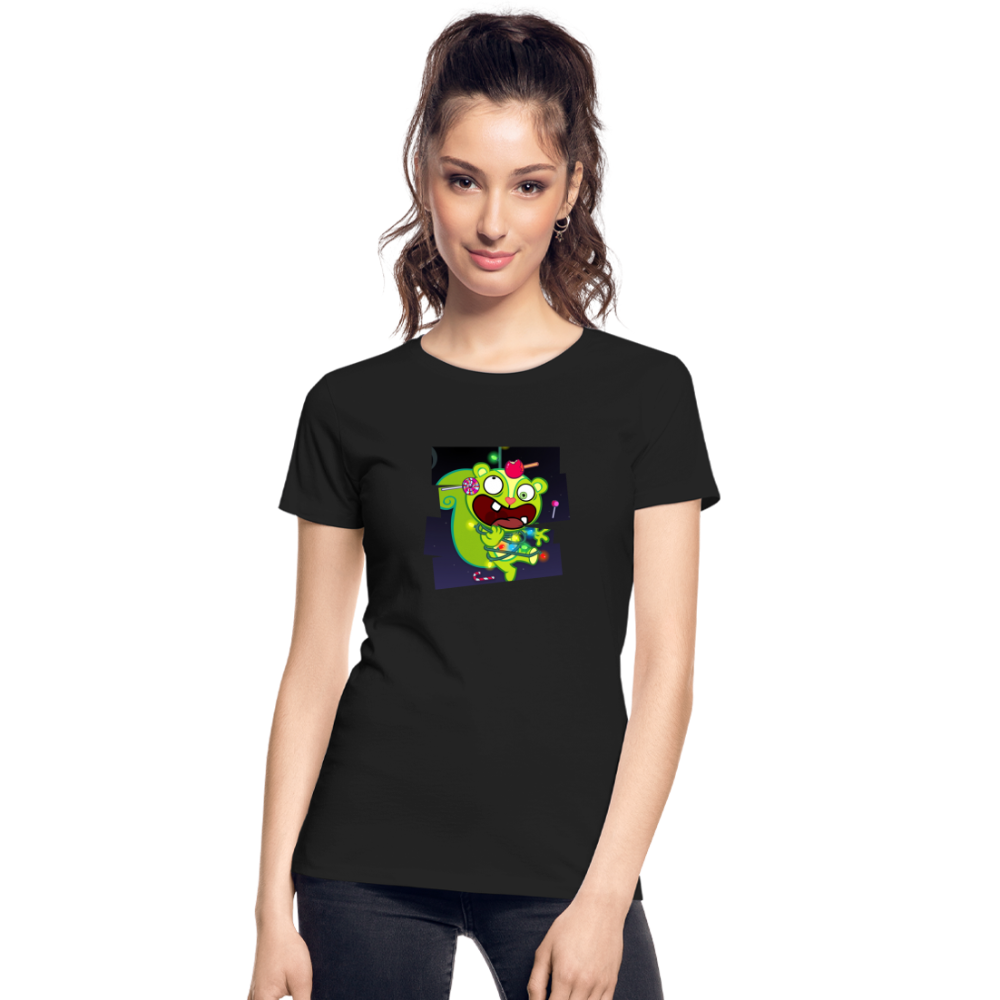 Nutty - Happy Tree Friends - T-shirt bio Femme - noir