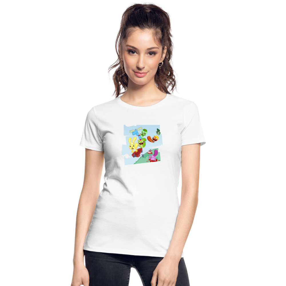 Les Happy Tree Friends - T-shirt bio Femme - blanc